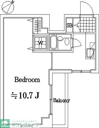 メインステージ下丸子の物件間取画像